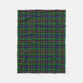 Scottish Clan Allison Tartan Pset Fleece Deken (Voorkant)