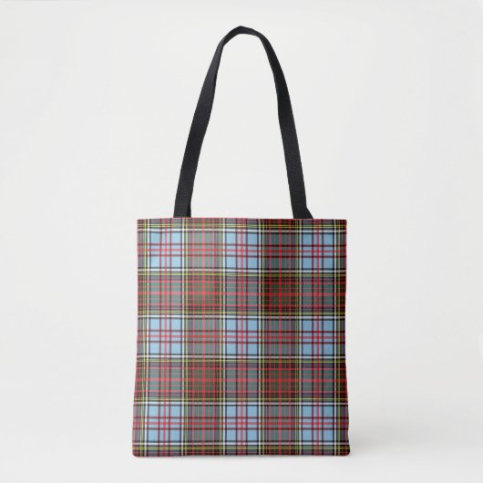 Scottish Clan Anderson Ancient Tartan Pset Tote Bag (Voorkant)