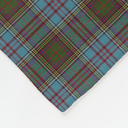 Scottish Clan Anderson Classic Tartan Fleece Deken (Hoek)
