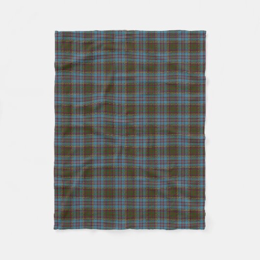 Scottish Clan Anderson Classic Tartan Fleece Deken (Voorkant)