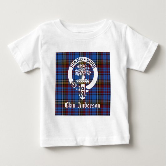 Scottish Clan Anderson Crest & Tartan (Voorkant)