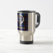 Scottish Clan Anderson Crest & Tartan Reisbeker (Voorkant rechts)