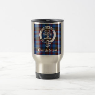Scottish Clan Anderson Crest & Tartan Reisbeker