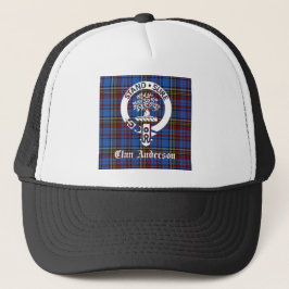 Scottish Clan Anderson Crest & Tartan Trucker Pet