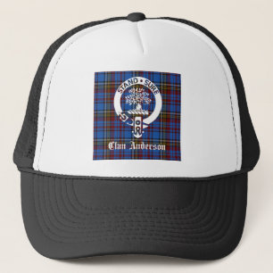 Scottish Clan Anderson Crest & Tartan Trucker Pet