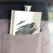 Scottish Clan Anderson Tartan Heupfles (Voorbeeld)