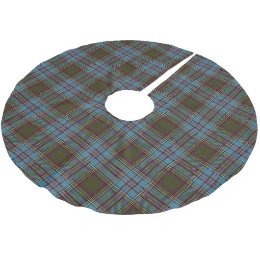 Scottish Clan Anderson Tartan Kerstboom Rok (Gekanteld)