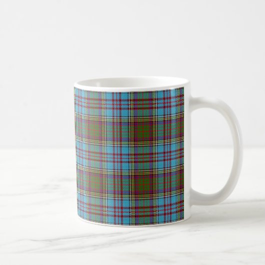 Scottish Clan Anderson Tartan Koffiemok (Rechts)