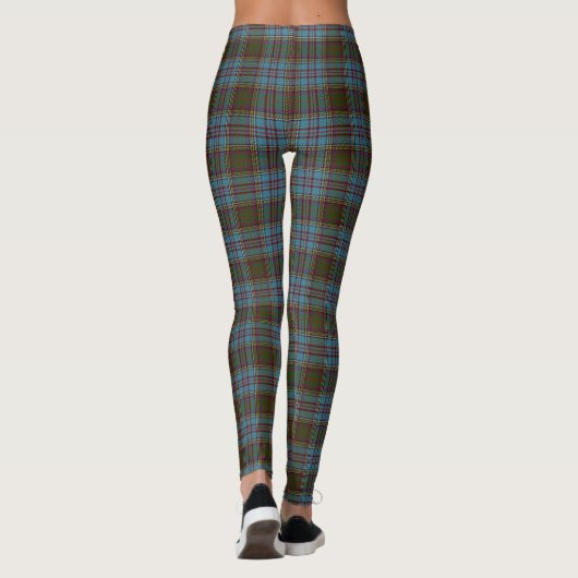 Scottish Clan Anderson Tartan Leggings (Achterkant)