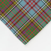 Scottish Clan Anderson Tartan Pset Fleece Deken (Hoek)