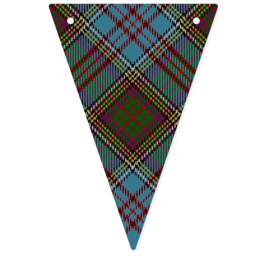 Scottish Clan Anderson Tartan Vlaggetjes (Derde vlag)