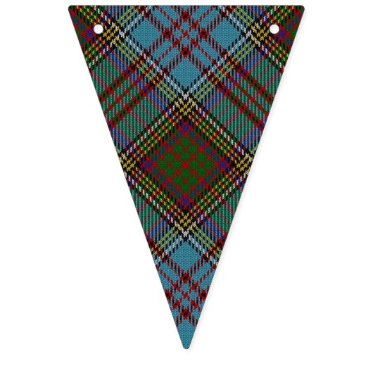 Scottish Clan Anderson Tartan Vlaggetjes (Eerste vlag)