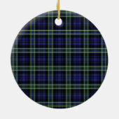 Scottish Clan Arbuthnot Tartan en Crest Keramisch Ornament (Achterkant)