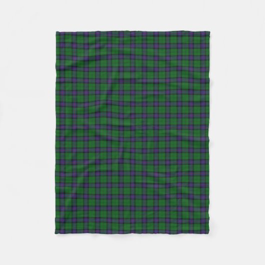 Scottish Clan Armstrong Classic Tartan Fleece Deken (Voorkant)