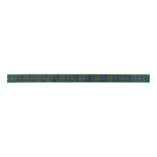 Scottish Clan Armstrong Classic Tartan Satijnen Lint (Voorkant)