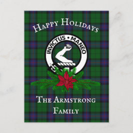 Scottish Clan Armstrong Holiday Briefkaart