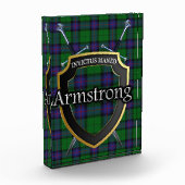 Scottish Clan Armstrong Tartan Fotoblokken (Links)