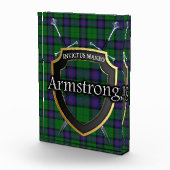 Scottish Clan Armstrong Tartan Fotoblokken (Rechts)