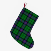 Scottish Clan Armstrong Tartan Pattern Kleine Kerstsok (Voorkant (Hangend))