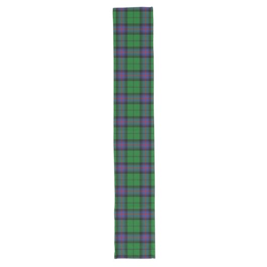 Scottish Clan Armstrong Tartan Pset Lange Tafelloper (Voorkant)