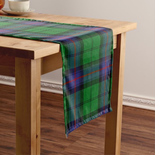 Scottish Clan Armstrong Tartan Pset Lange Tafelloper (Voorbeeld)