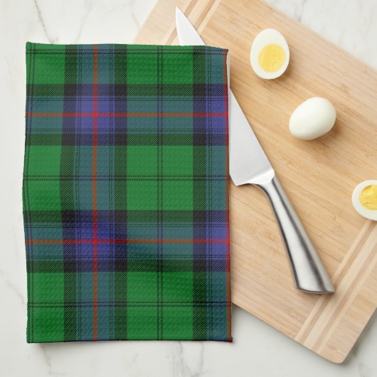 Scottish Clan Armstrong Tartan Pset Theedoek (Quarter Fold)