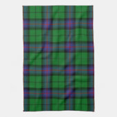Scottish Clan Armstrong Tartan Pset Theedoek (Verticaal)
