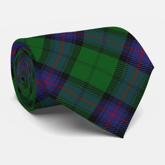 Scottish Clan Armstrong Tartan Stropdas (Opgerold)