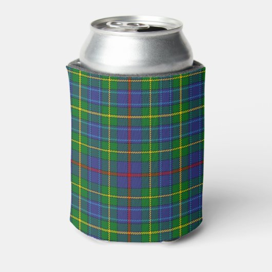 Scottish Clan Bailey Tartan Pset Blikjeskoeler (Blikje Achterkant)