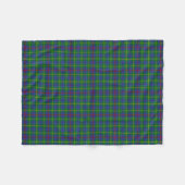 Scottish Clan Bailey Tartan Pset Fleece Deken (Voorkant (Horizontaal))
