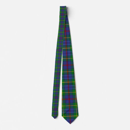 Scottish Clan Bailey Tartan Pset Stropdas (Achterkant)