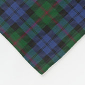 Scottish Clan Baird Classic Tartan Fleece Deken (Hoek)