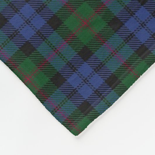 Scottish Clan Baird Classic Tartan Fleece Deken (Hoek)