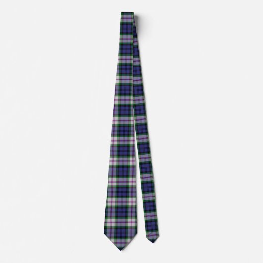 Scottish Clan Baird Dress Tartan Pset Stropdas (Voorkant)