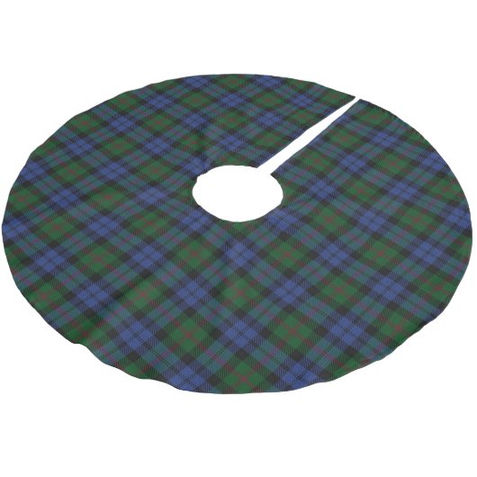 Scottish Clan Baird Tartan Kerstboom Rok (Gekanteld)