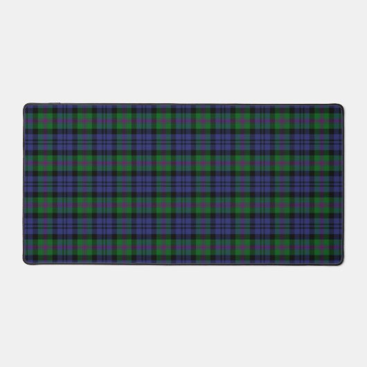Scottish Clan Baird Tartan Pset Bureaumat (Voorkant)