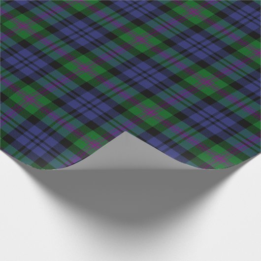 Scottish Clan Baird Tartan Pset Cadeaupapier (Hoek)