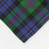 Scottish Clan Baird Tartan Pset Fleece Deken (Hoek)