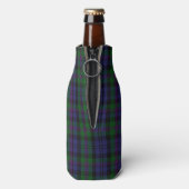 Scottish Clan Baird Tartan Pset Flesjeskoeler (Fles Achterkant)