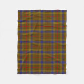 Scottish Clan Balfour Tartan Pset Fleece Deken (Voorkant)