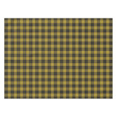 Scottish Clan Barclay Dress Yellow Black Tartan Tafelkleed (Voorkant (Horizontaal))