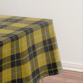 Scottish Clan Barclay Dress Yellow Black Tartan Tafelkleed (Voorbeeld)