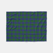 Scottish Clan Barclay Hunting Classic Tartan Fleece Deken (Voorkant (Horizontaal))