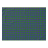 Scottish Clan Barclay Hunting Green Blue Tartan Tafelkleed (Voorkant (Horizontaal))