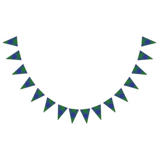 Scottish Clan Barclay Hunting Tartan Vlaggetjes (Alle)