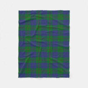 Scottish Clan Barclay Tartan Pset Fleece Deken