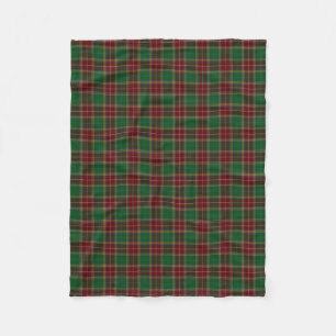 Scottish Clan Baxter Classic Tartan Fleece Deken