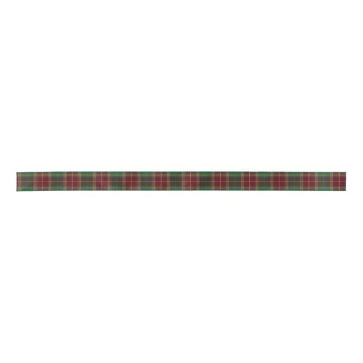 Scottish Clan Baxter Classic Tartan Satijnen Lint (Voorkant)