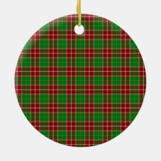 Scottish Clan Baxter Modern Tartan en Crest Keramisch Ornament (Achterkant)