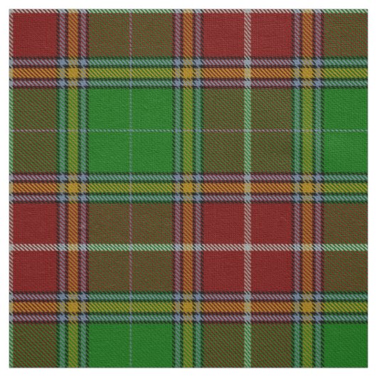 Scottish Clan Baxter Tartan Pset Stof (Swatch)